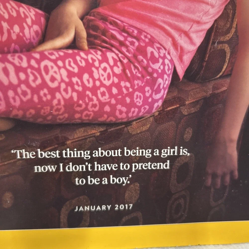 National Geographic Lot Of 4 Magazines 1/17 Gender Revolution 8/19, 11/21, 12/21